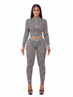 Black Widow Pant Set
