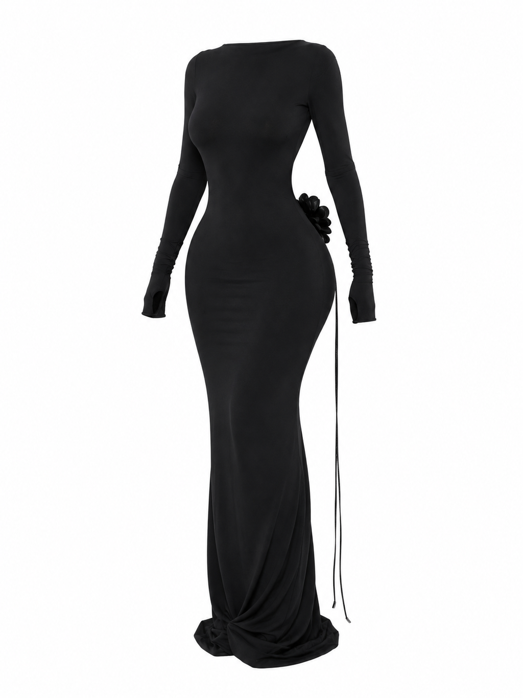 Midnight Rose Dress