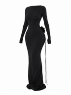 Midnight Rose Dress