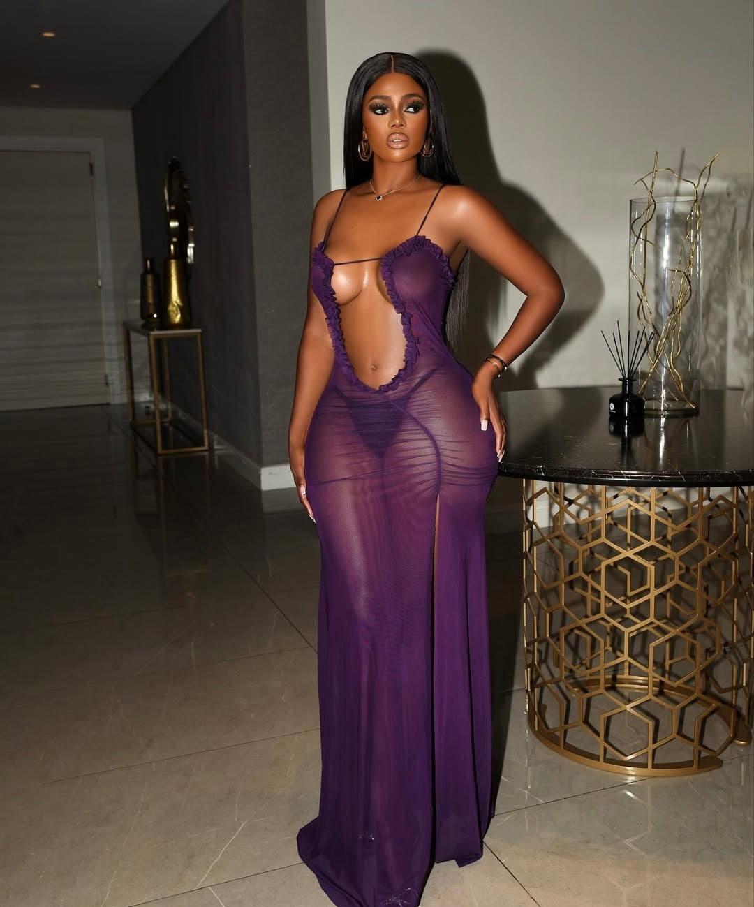 Violet Dress