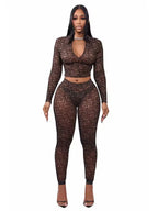 Black Widow Pant Set