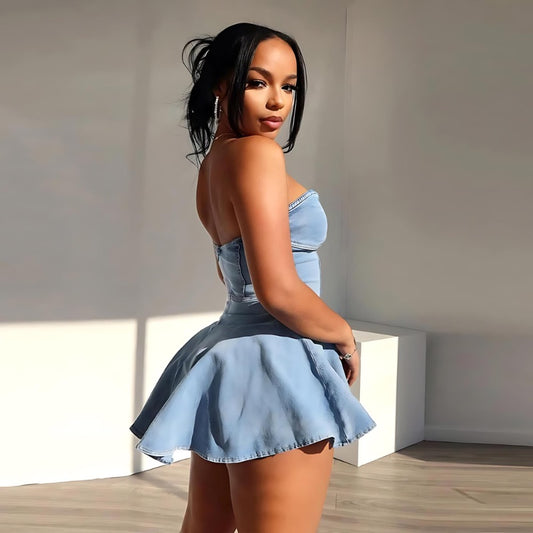 Ming Denim Dress